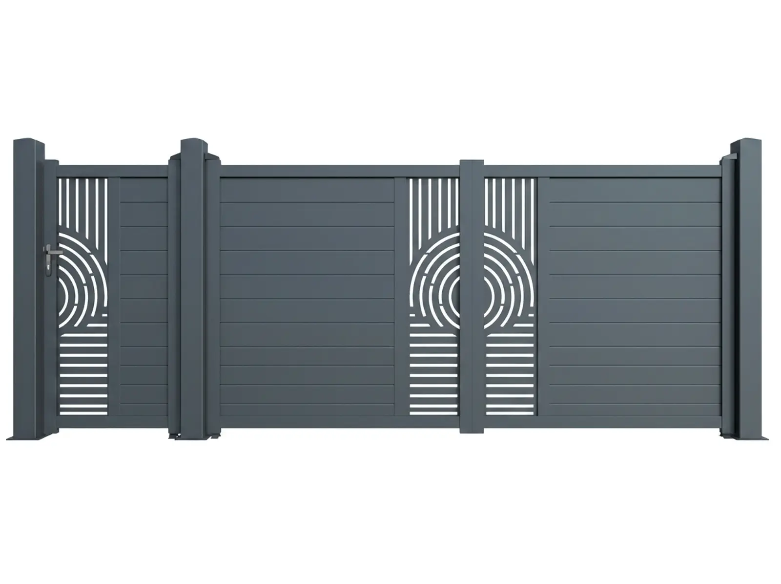 Set porti metalice din aluminiu, model 420, gri antracit, cu accesorii (de) (Copy) (Copy) (Copy) (Copy) (Copy) (Copy)